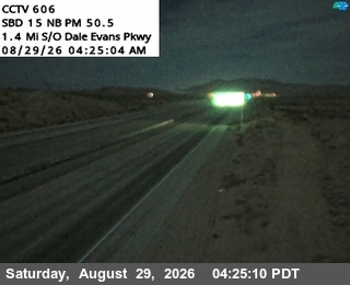 I-15 : (606) Dale Evans Parkway live camera view