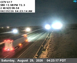 I-15 : (617) N/O L St live camera view