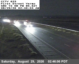 I-15 : (623) First St. OC live camera view