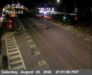 Hwy 50 at Ski Run live camera view