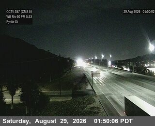 SR-60 : (357) West of Pyrite Street live camera view