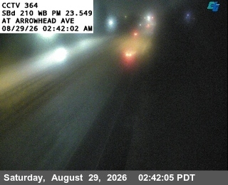 I-210: (364) Arrowhead Ave live camera view