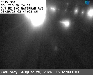 I-210: (366) East of Waterman Avenue live camera view