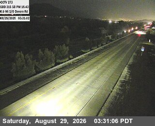 I-215 : (273) South Of Devore Road live camera view