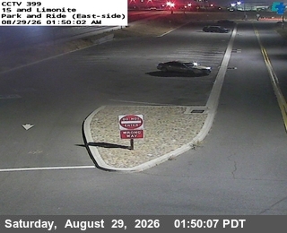 I-15 : (399) Park and Ride East live camera view