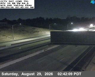 I-10 : (387) W/O Oak Valley Pkwy live camera view