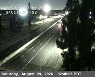 Hwy 51 at Exposition Blvd live camera view