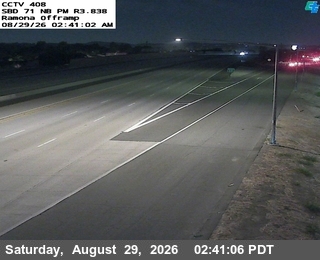 SR-71 : (408) Ramona Offramp live camera view