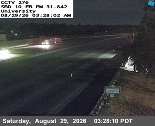 I-10: (276) University Dr. live camera view