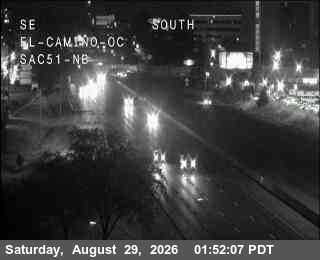 Hwy 51 at El Camino Ave live camera view