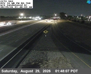 I-10 : (562) W/O Sandalwood Drive live camera view