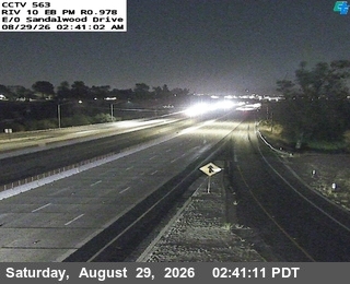 I-10 : (563) E/O Sandalwood Drive live camera view