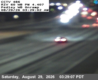 SR-60 : (486) Pedley WB Onramp live camera view