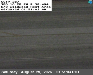 I-10: (287) e/o Wildwood Rest Area live camera view