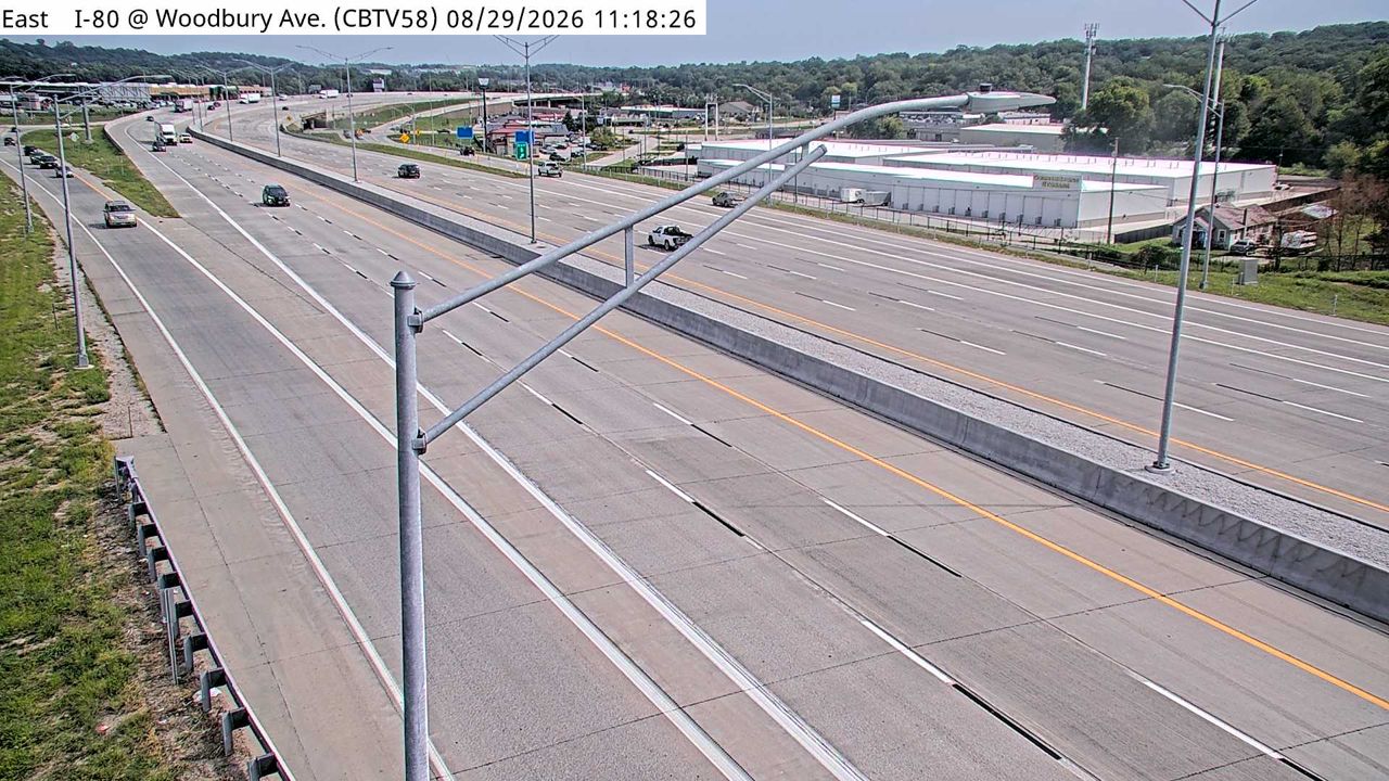 I-80 @ MM 4.7 (Woodbury Ave) live camera view