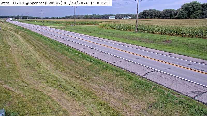US 18 MM 85 @ Spencer live camera view