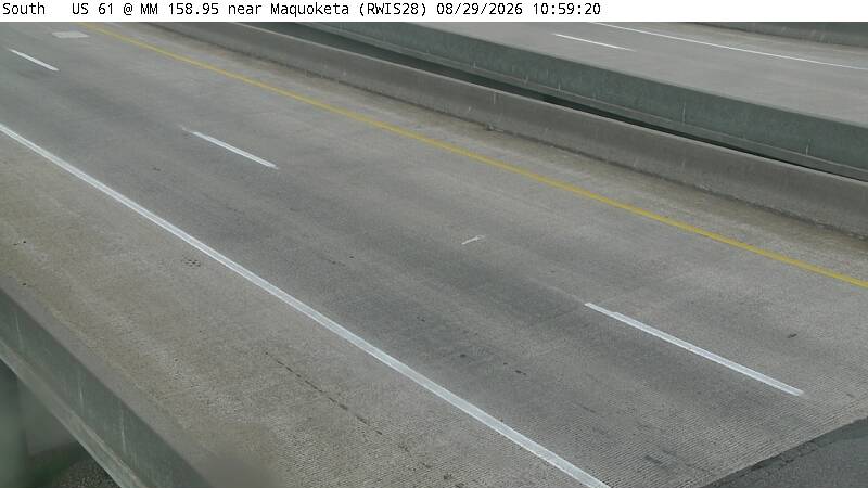 US 61 MM 159 @ Maquoketa live camera view