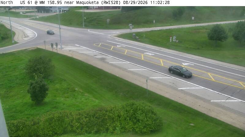 US 61 MM 159 @ Maquoketa live camera view