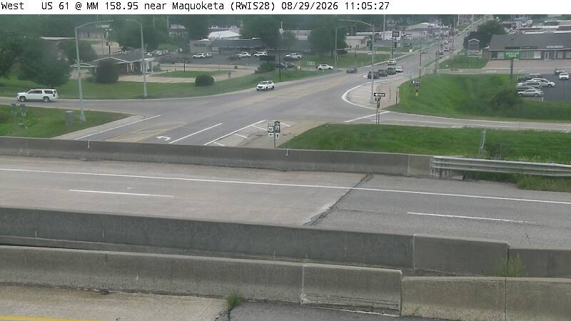 US 61 MM 159 @ Maquoketa live camera view