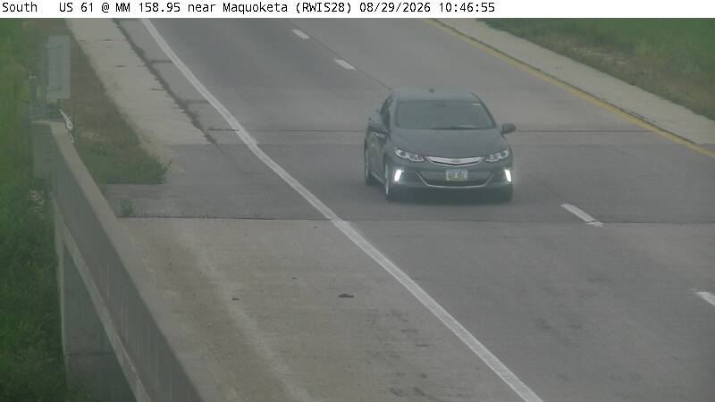 US 61 MM 159 @ Maquoketa live camera view