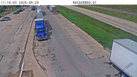 Rest Area: I-80 EB MM 80 near Adair live camera view