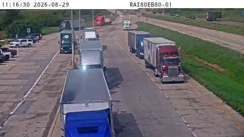 Rest Area: I-80 EB MM 80 near Adair live camera view