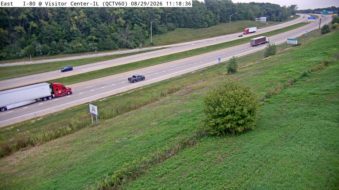 I-80 @ MM 306.4 (Visitor Center - IL) live camera view