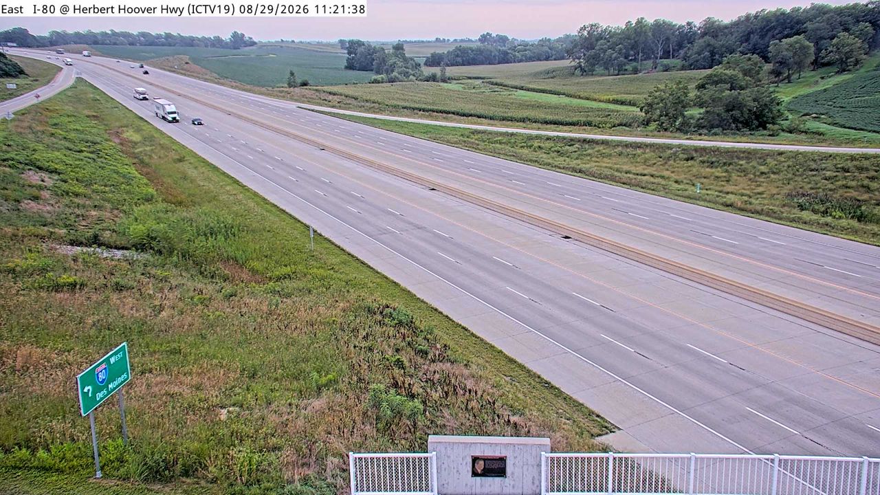 I-80 @ MM 249 (Herbert Hoover Hwy) live camera view