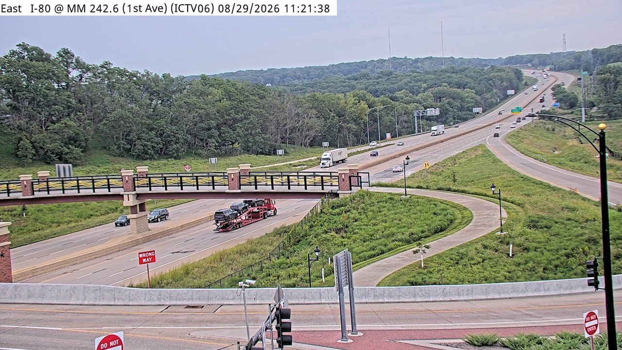 I-80 @ MM 242.6 (1st Ave) live camera view
