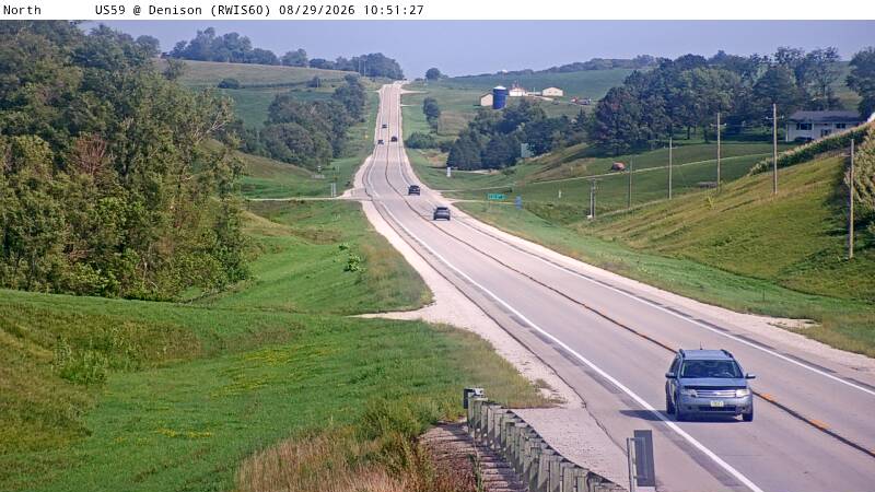 US 59 MM 95 @ Denison live camera view