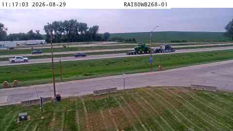 Parking Only: I-80 WB MM 268 near Wilton live camera view