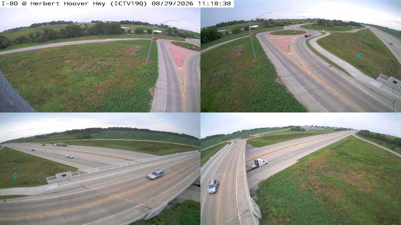 I-80 @ MM 249 (Herbert Hoover Hwy)-Q live camera view