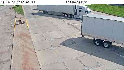 Rest Area: I-80 WB MM 19 near Underwood live camera view