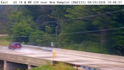 US 18 MM 224 @ New Hampton live camera view