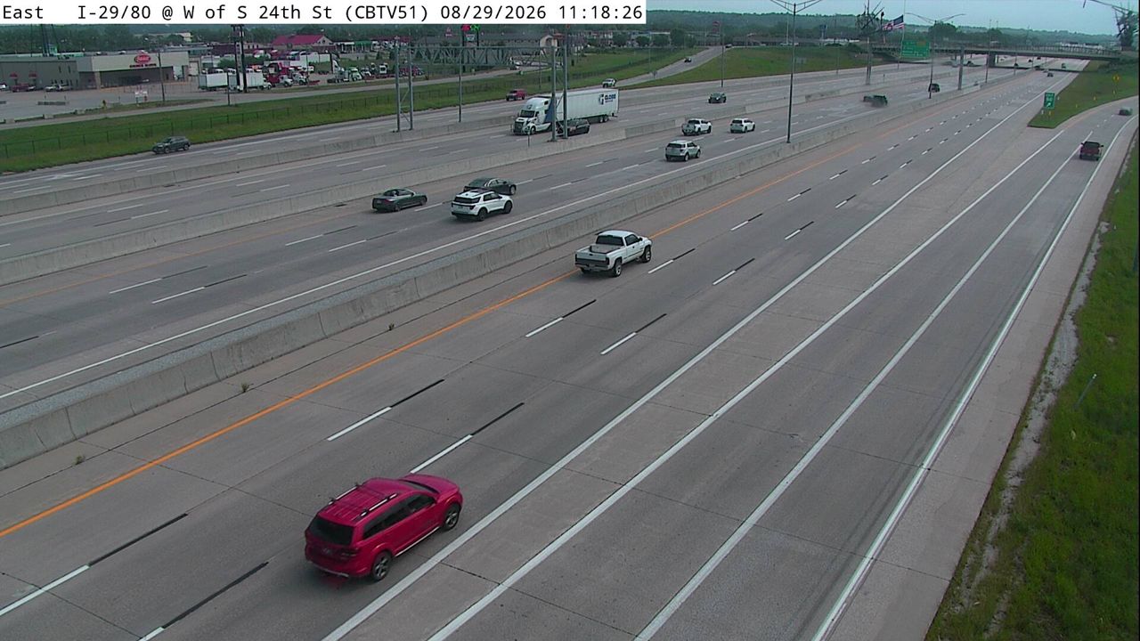 I-29/80 @ MM 1.4 (W of S 24th St - S) live camera view