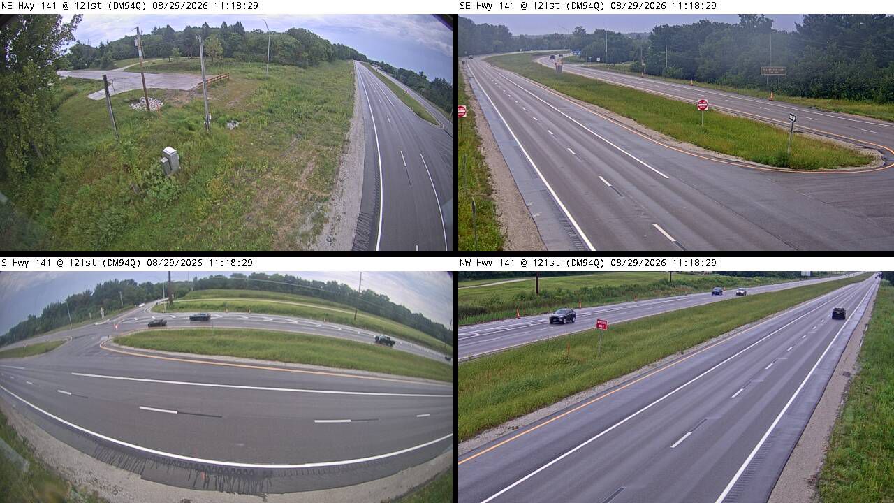 IA 141 @ MM 148.4 (NW 121st St - ICWS)-Q live camera view