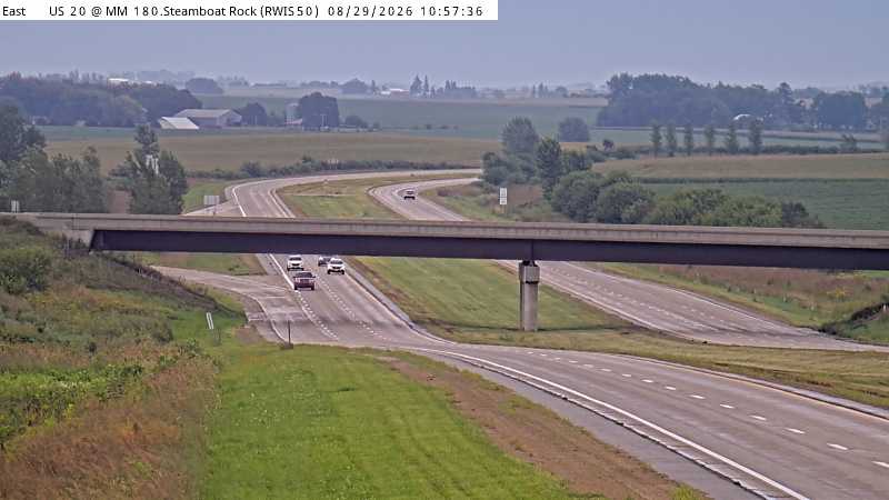 US 20 MM 181 @ Steamboat Rock live camera view