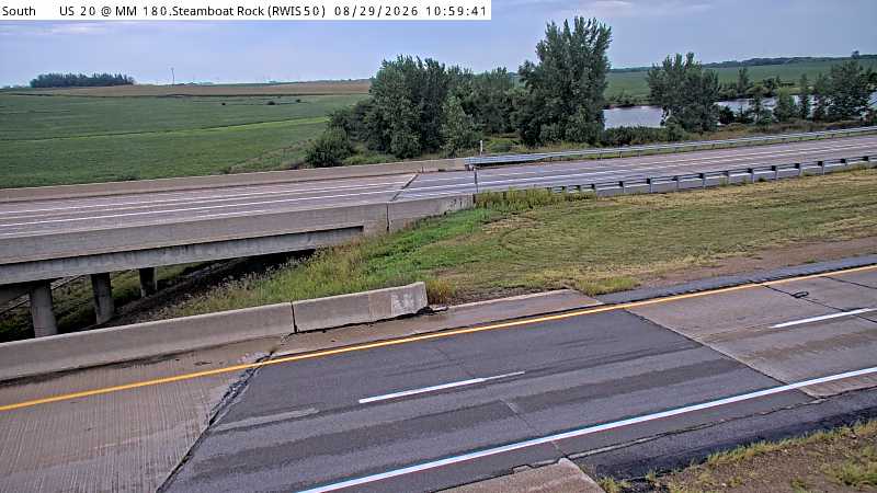 US 20 MM 181 @ Steamboat Rock live camera view