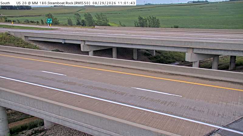 US 20 MM 181 @ Steamboat Rock live camera view