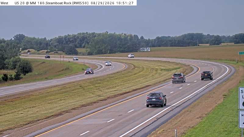 US 20 MM 181 @ Steamboat Rock live camera view