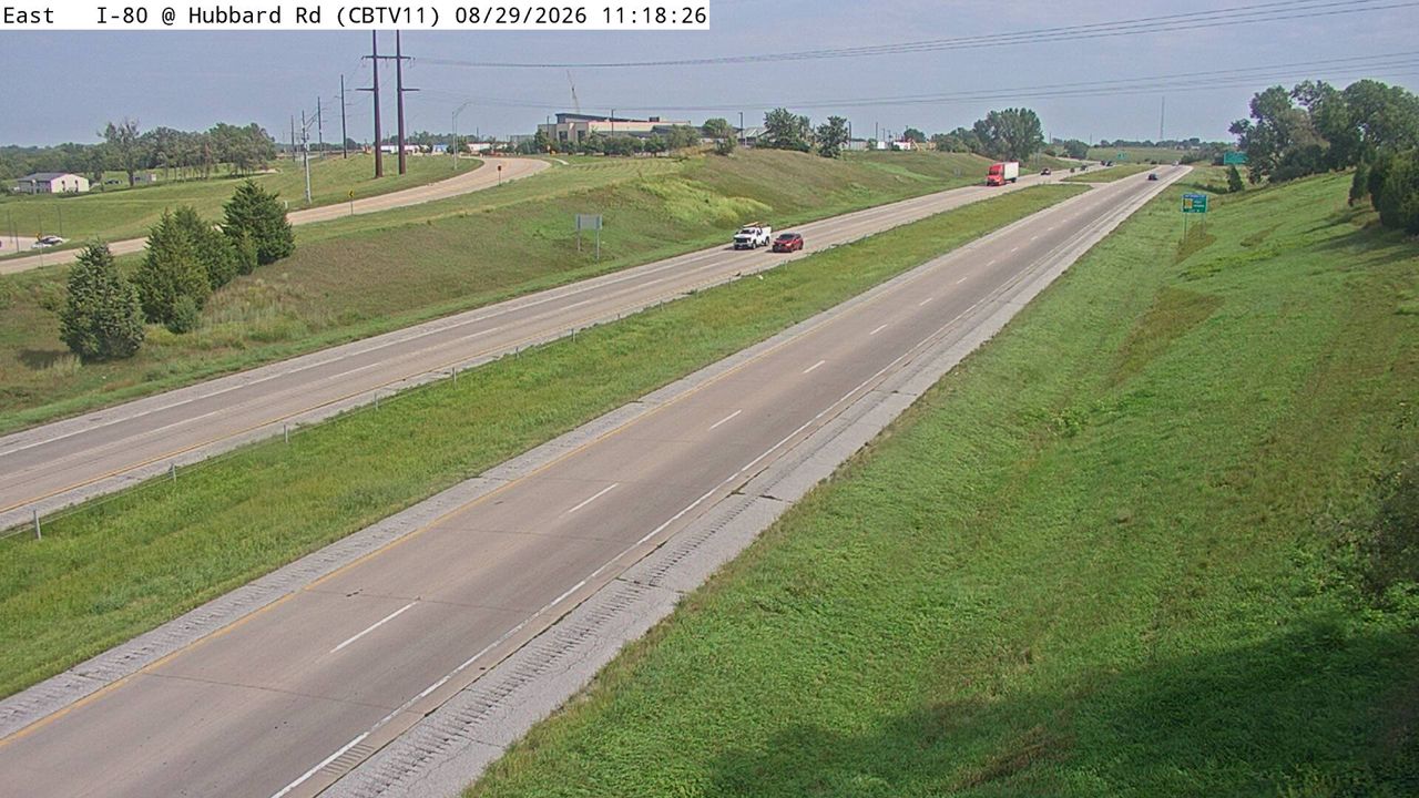 I-80 @ MM 7.3 (Hubbard Rd) live camera view