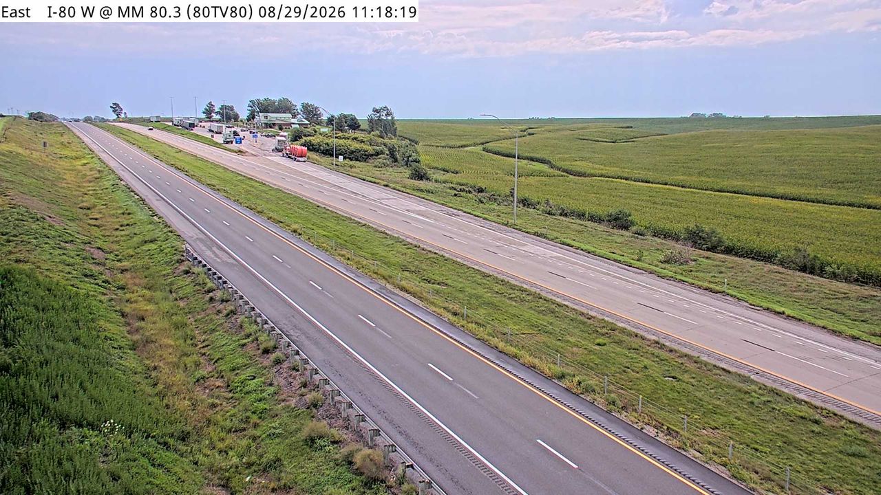 I-80 @ MM 80.1 live camera view