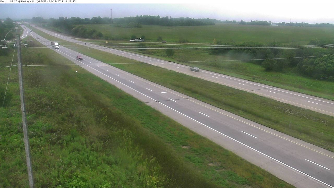 US 20 @ MM 210.7 (Hawkeye Rd) live camera view