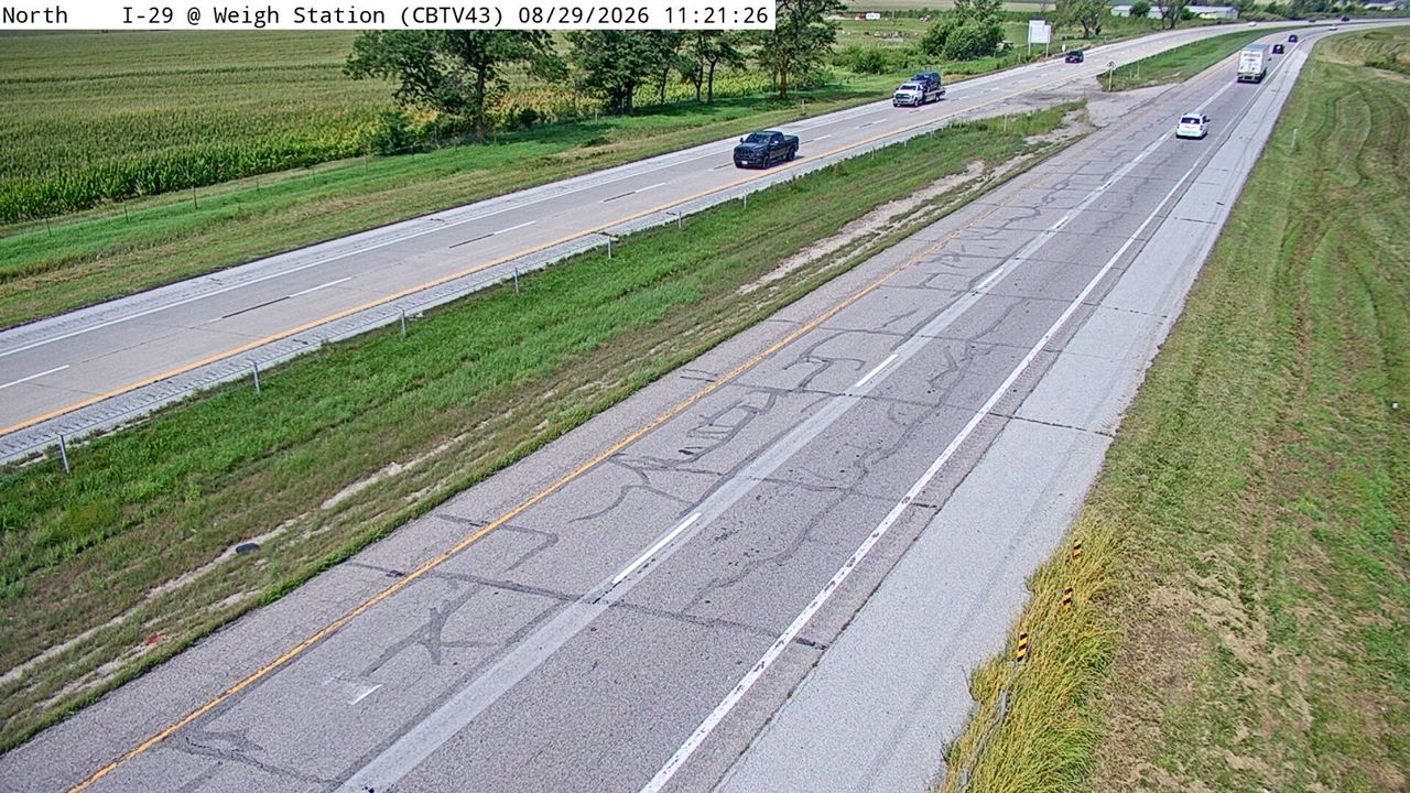I-29 @ MM 73.2 live camera view