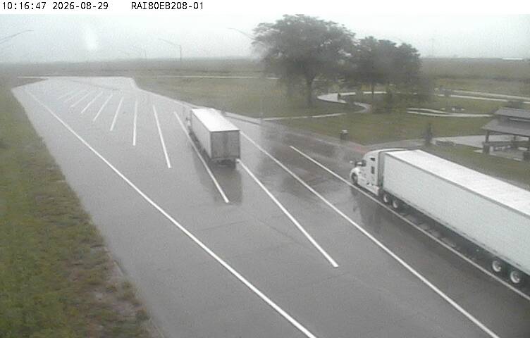 Rest Area: I-80 EB MM 208 near Victor live camera view