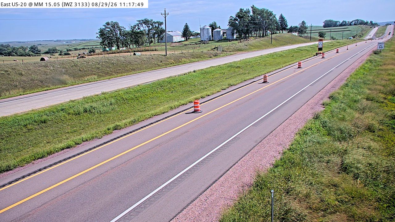 US 20 @ MM 15 (IWZ 3133) live camera view
