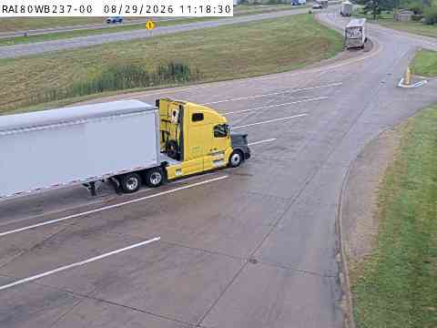 Rest Area: I-80 WB MM 237 near Tiffin live camera view
