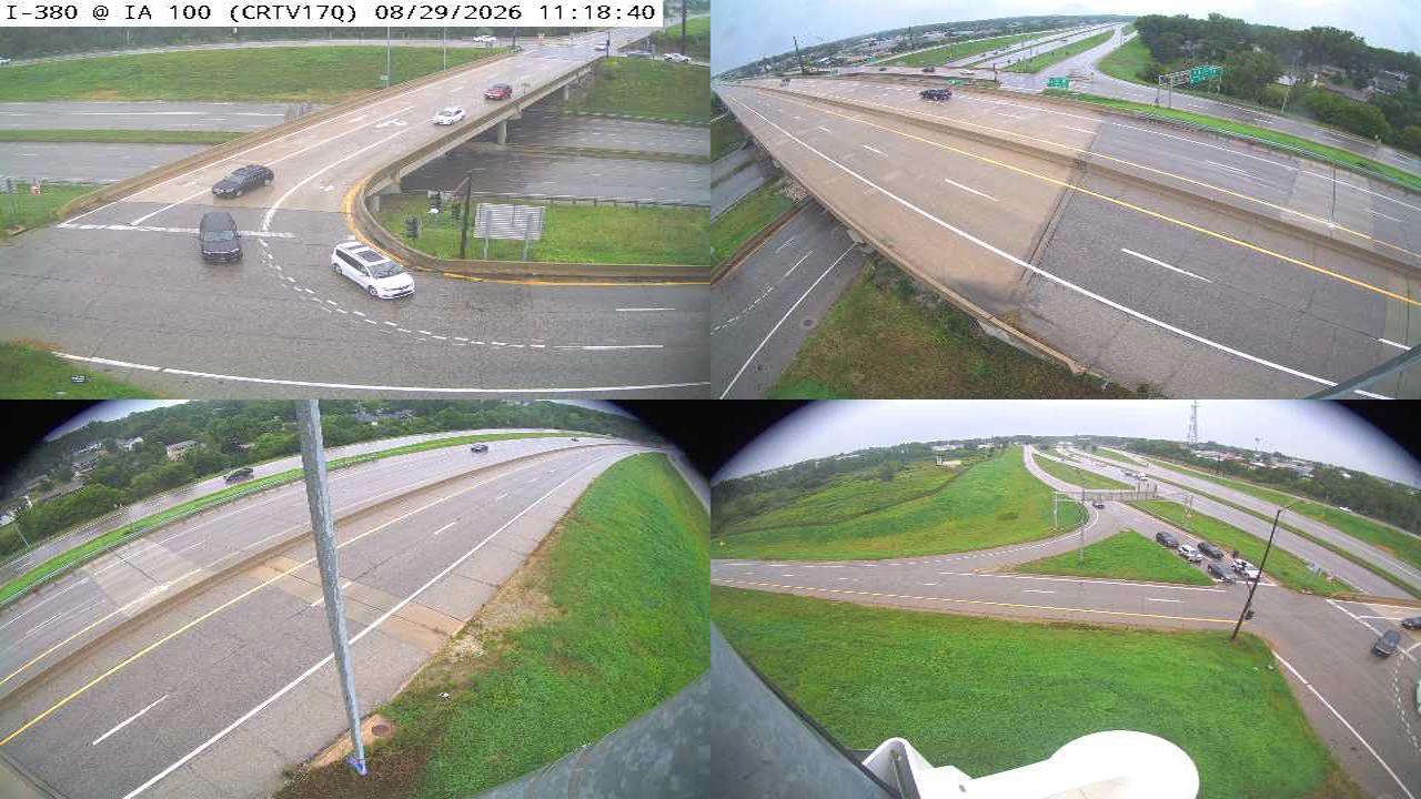 I-380 @ MM 23.9 (Collins Rd - N)-Q live camera view