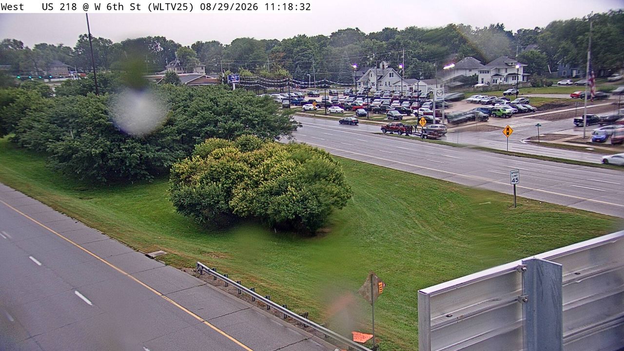 US 218 @ MM 180.3 (W 6th St) live camera view