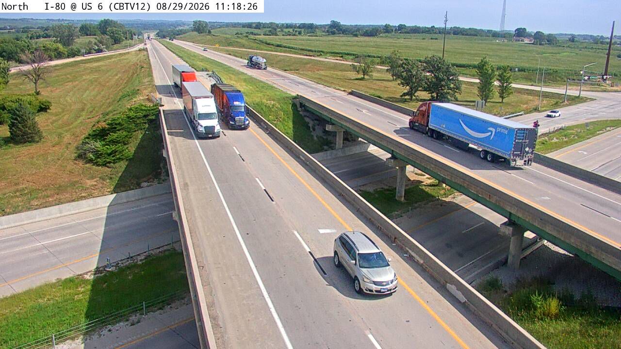 I-80 @ MM 8.3 (US 6) live camera view